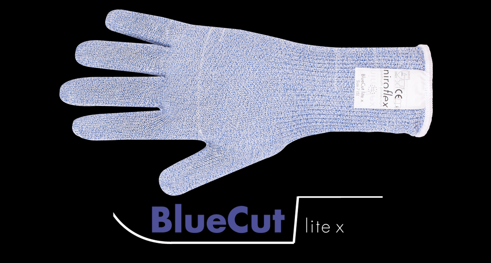 BlueCut lite X, MÜNCH Schnittfeste Handschuhe, Schnittschutzhandschuhe, Metal cut glove & cut safe gloves