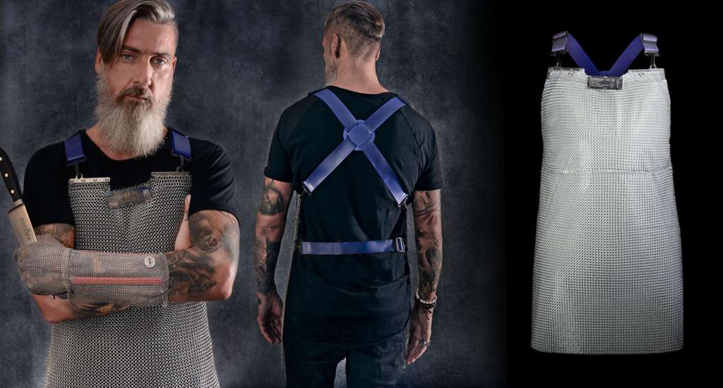 Chainmail aprons: Stainless Steel Cut Resistant Butcher Apron