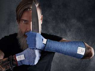The BlueCut armguard – for even more safety!